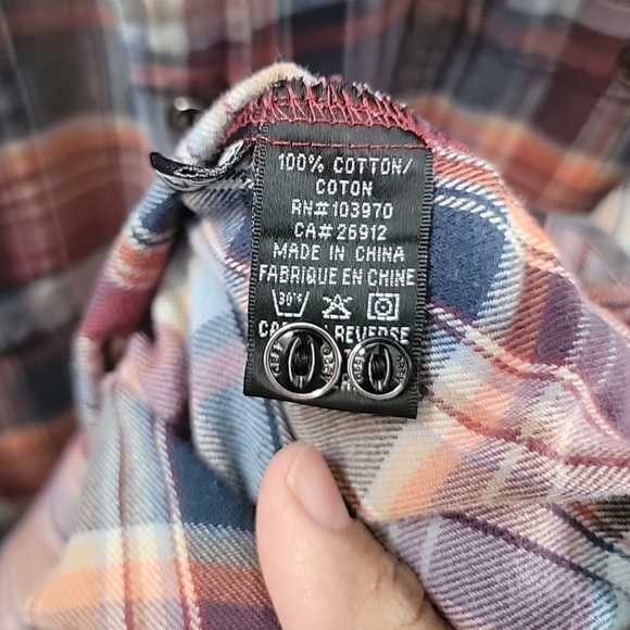 Obey Propaganda Shirt Mens XL Plaid Button Up Skater Adult 100% Cotton Soft - Picture 4 of 4